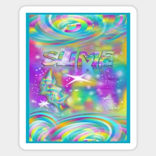 Swirl Slime Galaxy [3] Magnet